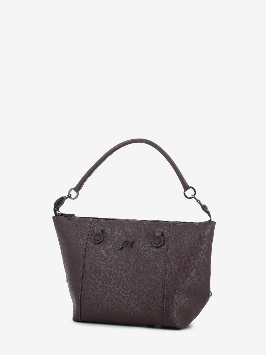 G3 M bag in mocha pebbled leather