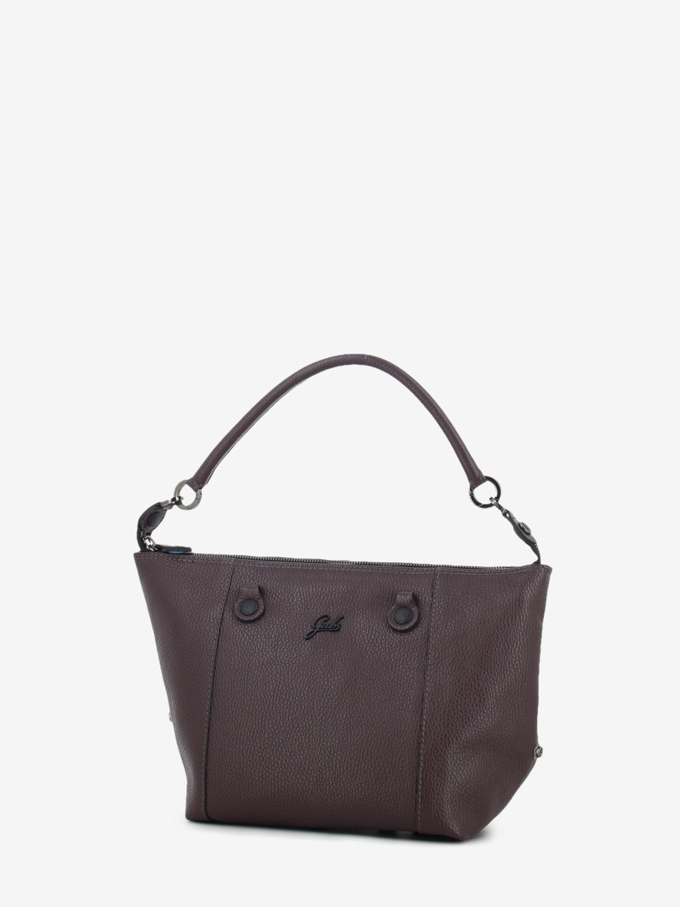G3 M bag in mocha pebbled leather