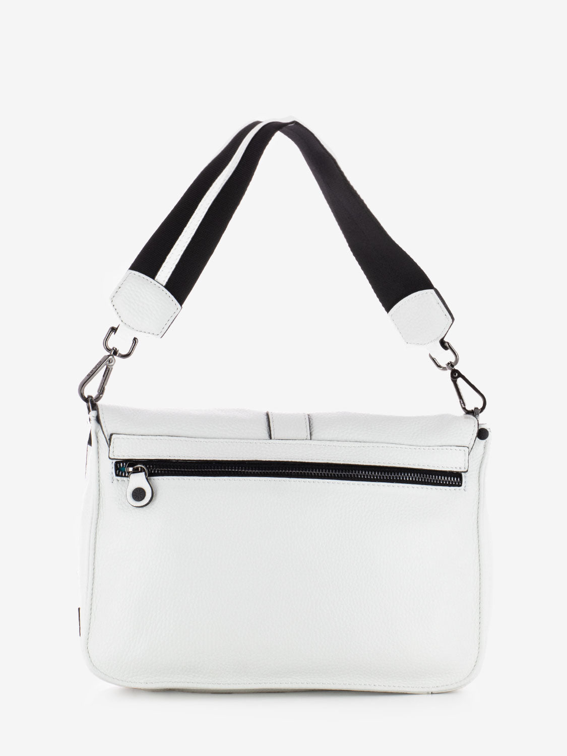 Ivy L bag with white buckle