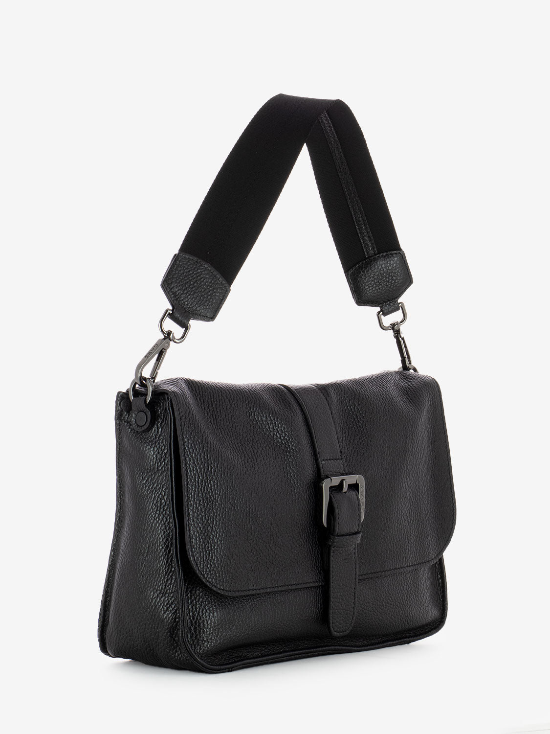 Ivy L bag with black buckle