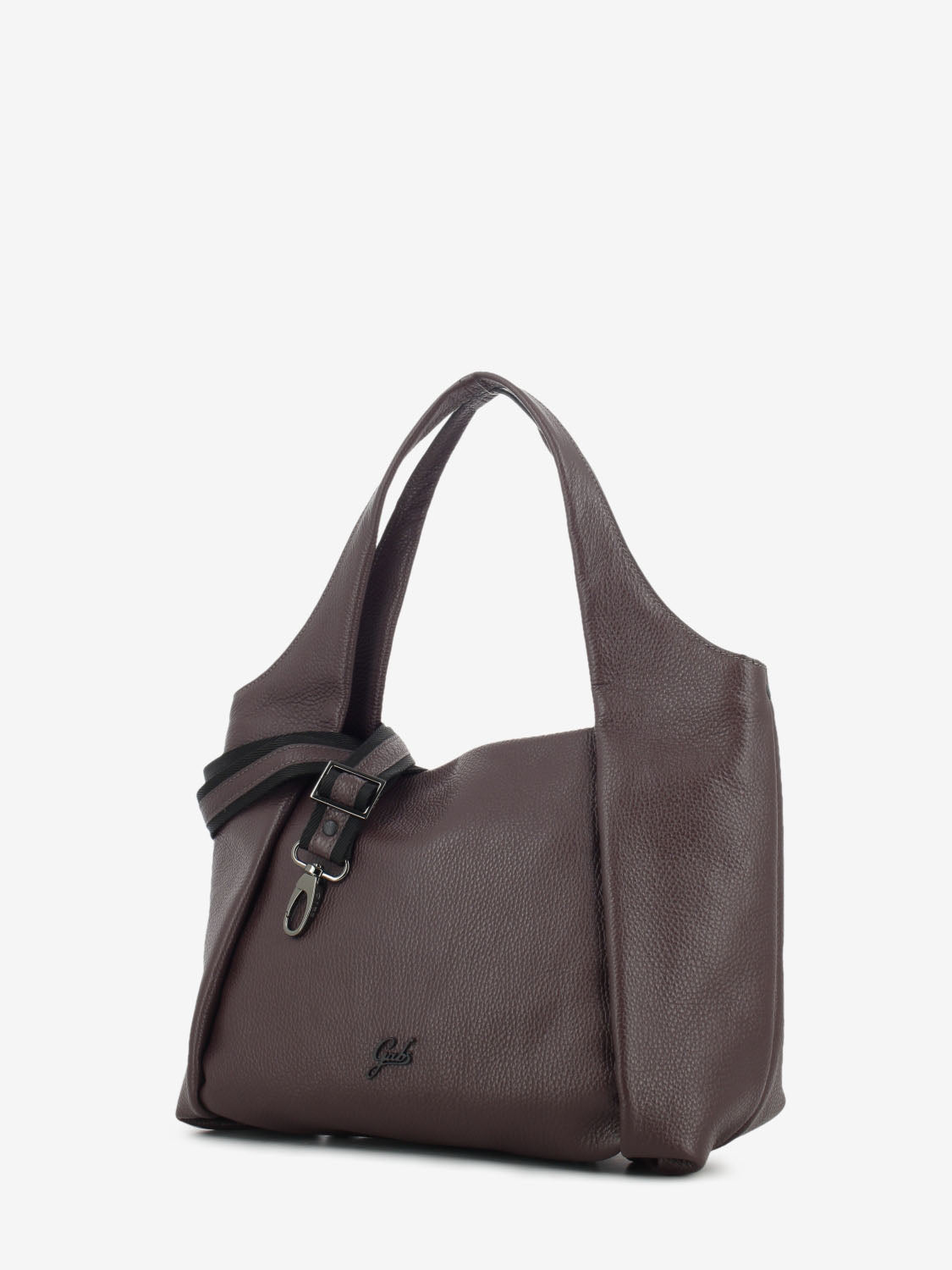 Borsa Keynep L in pelle moka