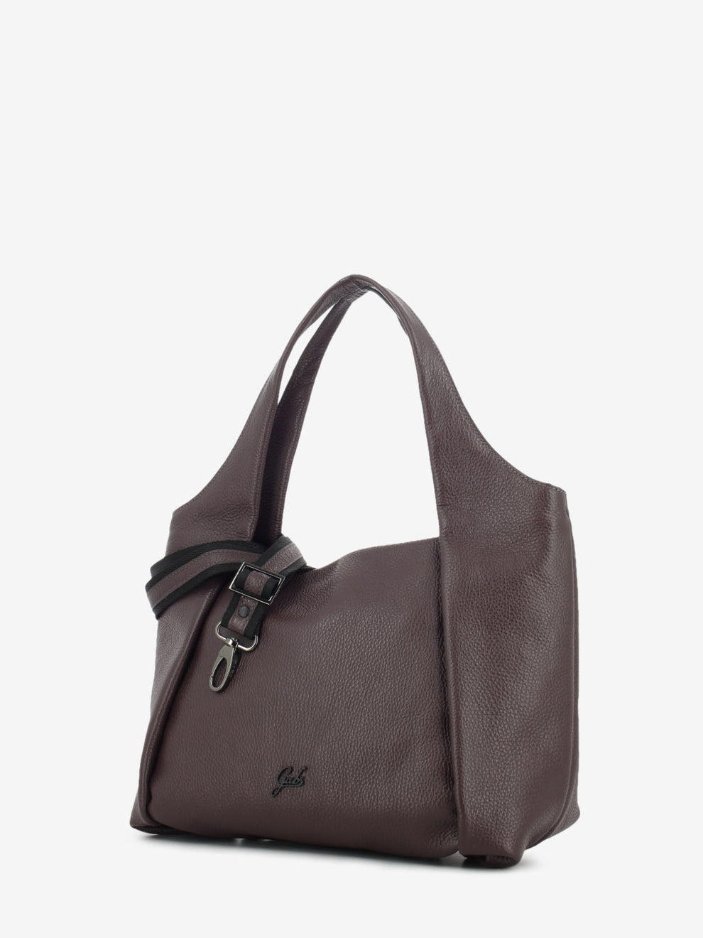 Borsa Keynep L in pelle moka