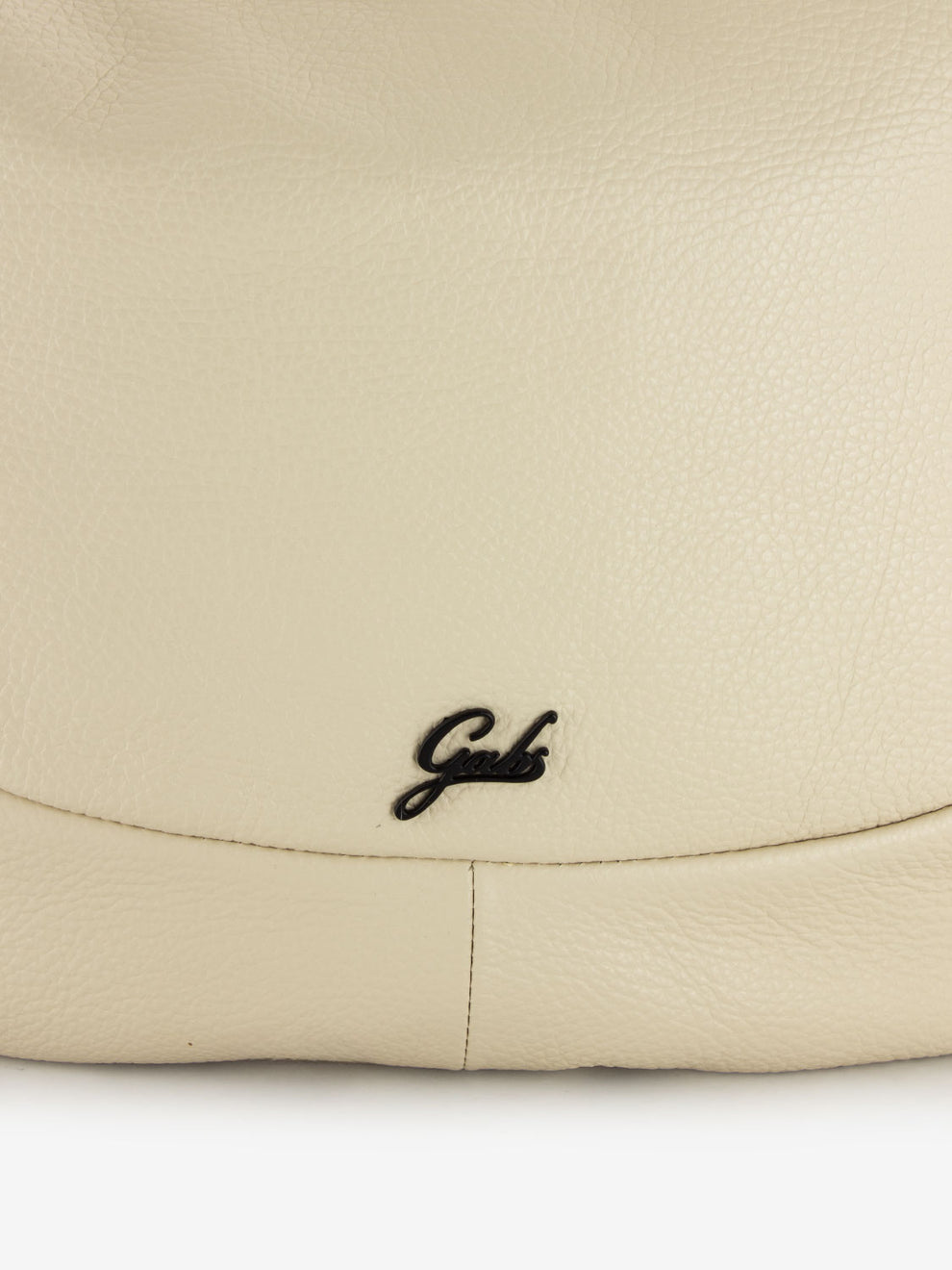 Marty Handbag L in Ecru Leather