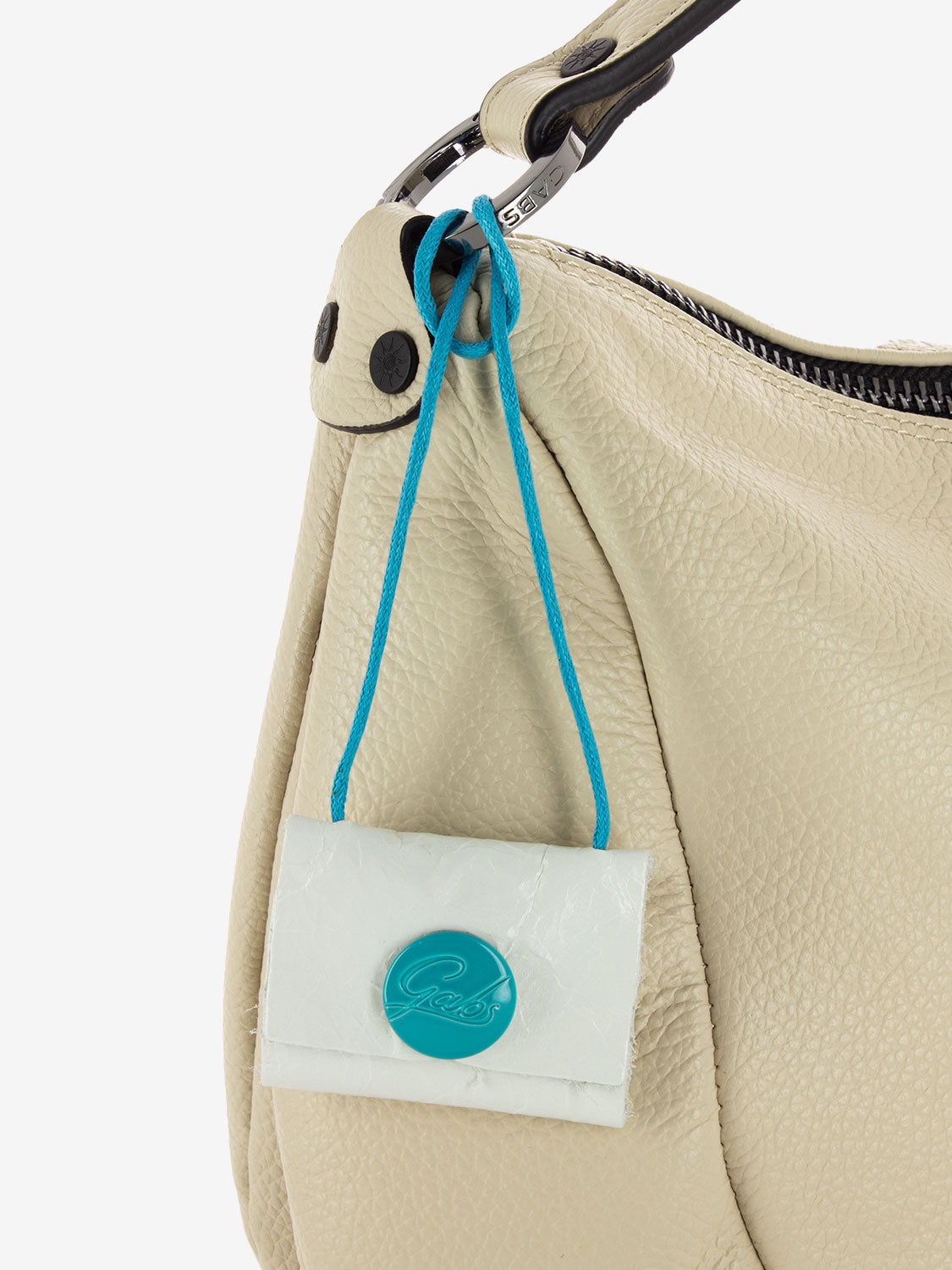 Marty Handbag L in Ecru Leather