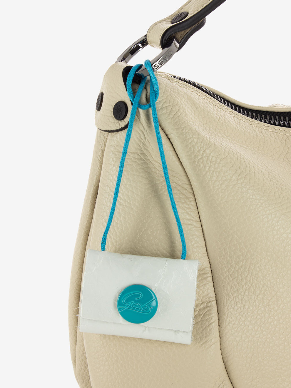 Marty Handbag L in Ecru Leather
