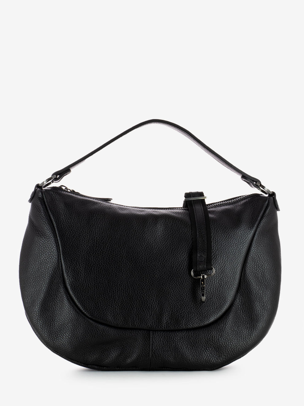 Marty Handbag L in Black Leather