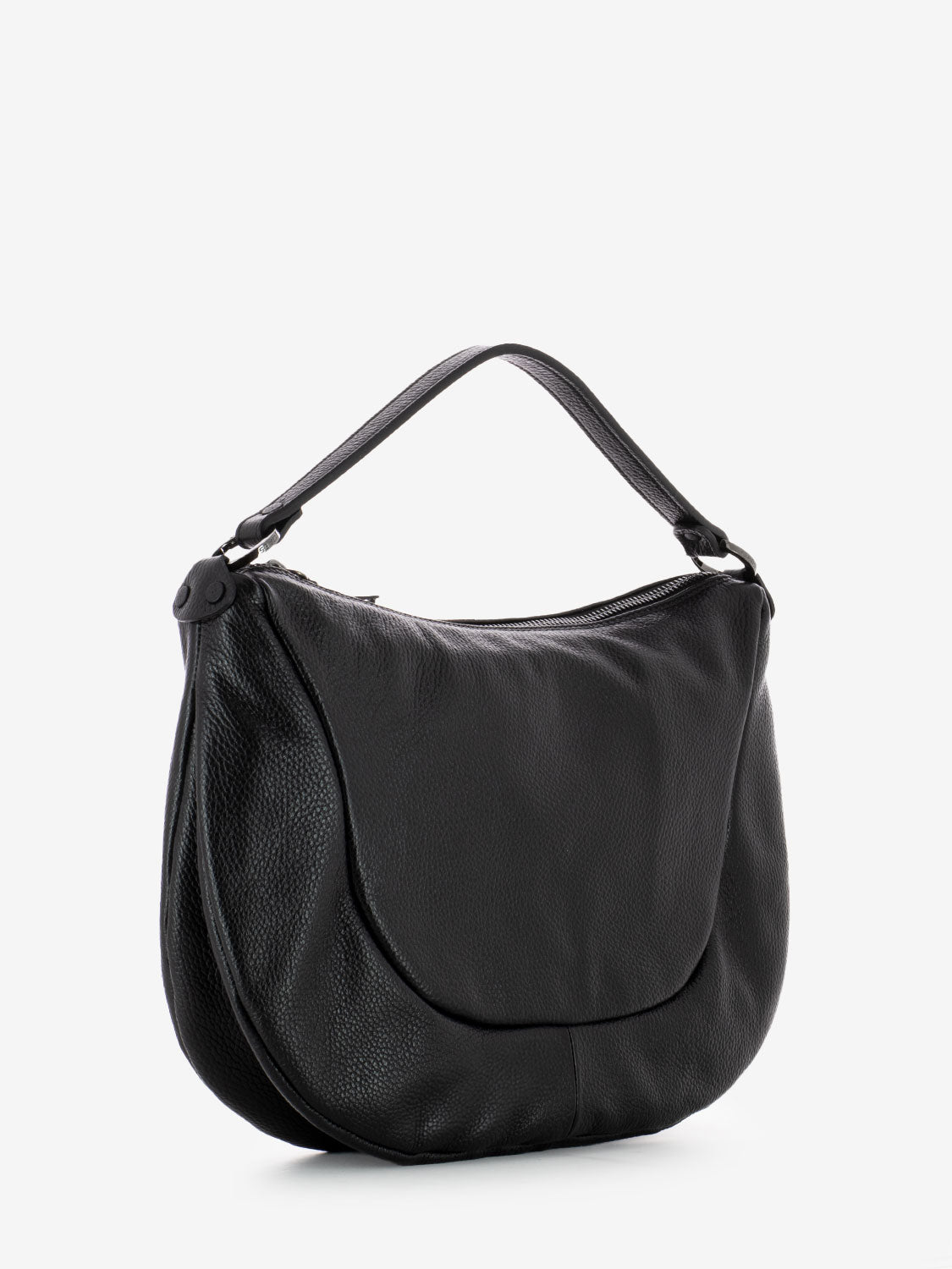 Marty Handbag L in Black Leather