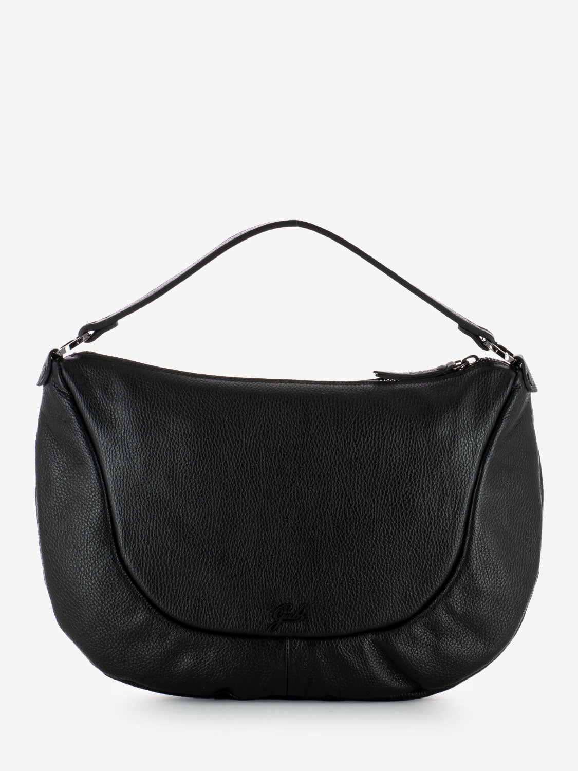 Marty Handbag L in Black Leather