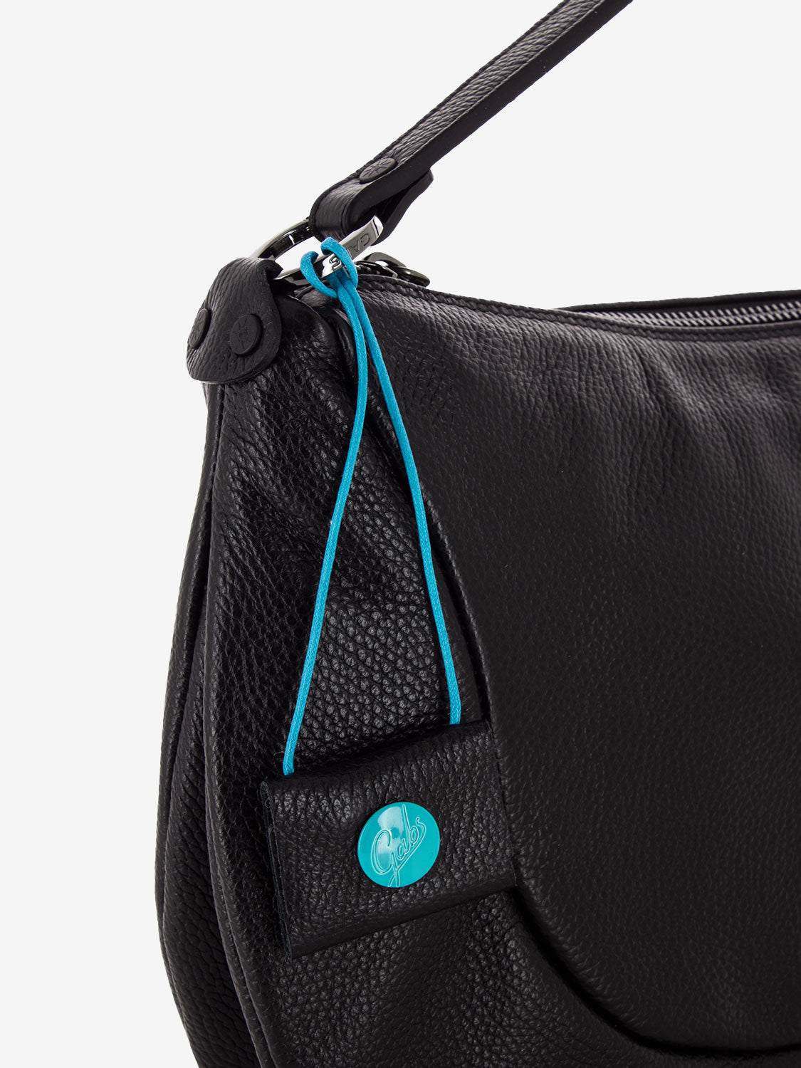 Marty Handbag L in Black Leather