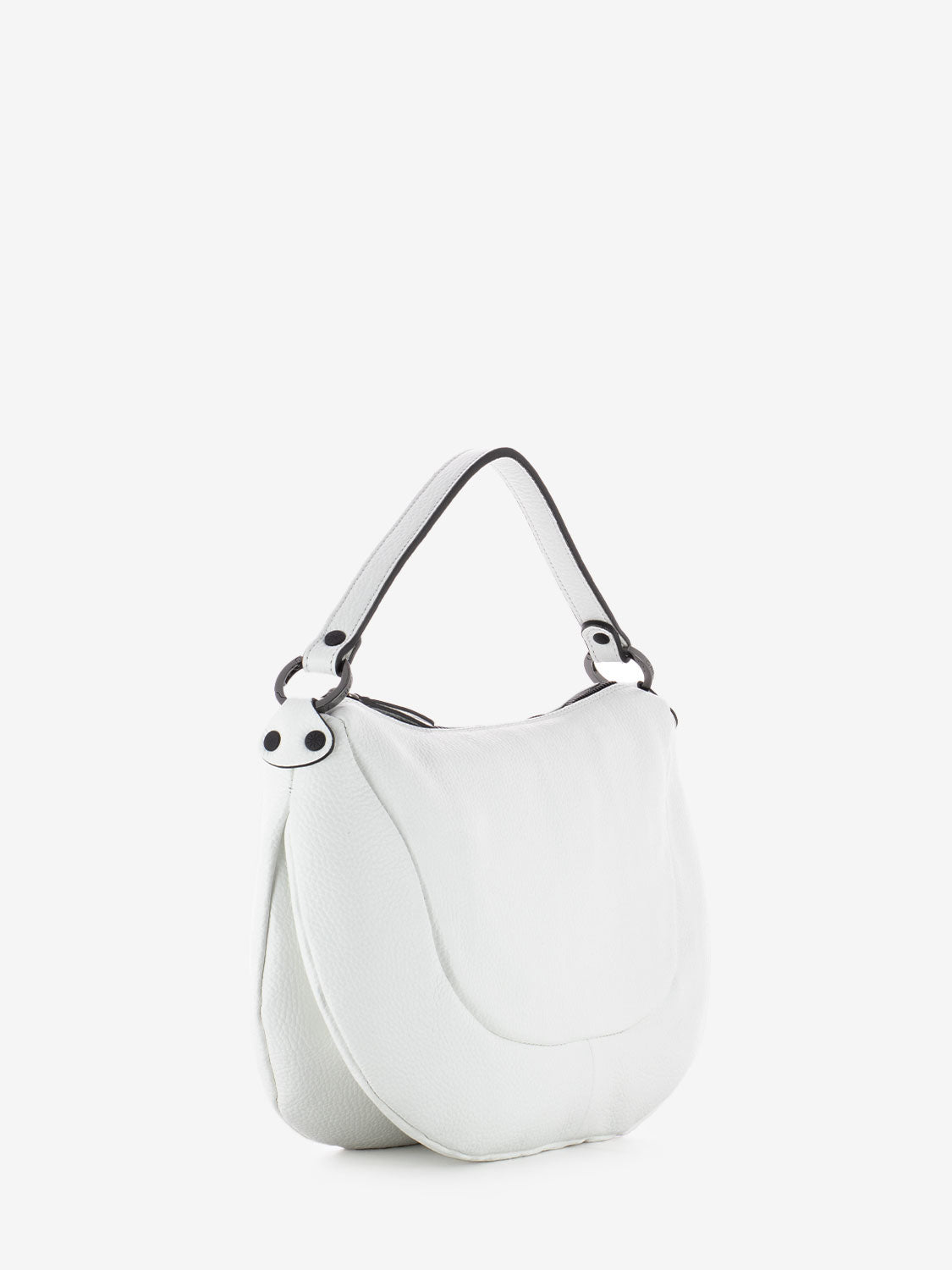 Marty M Handbag in White Leather