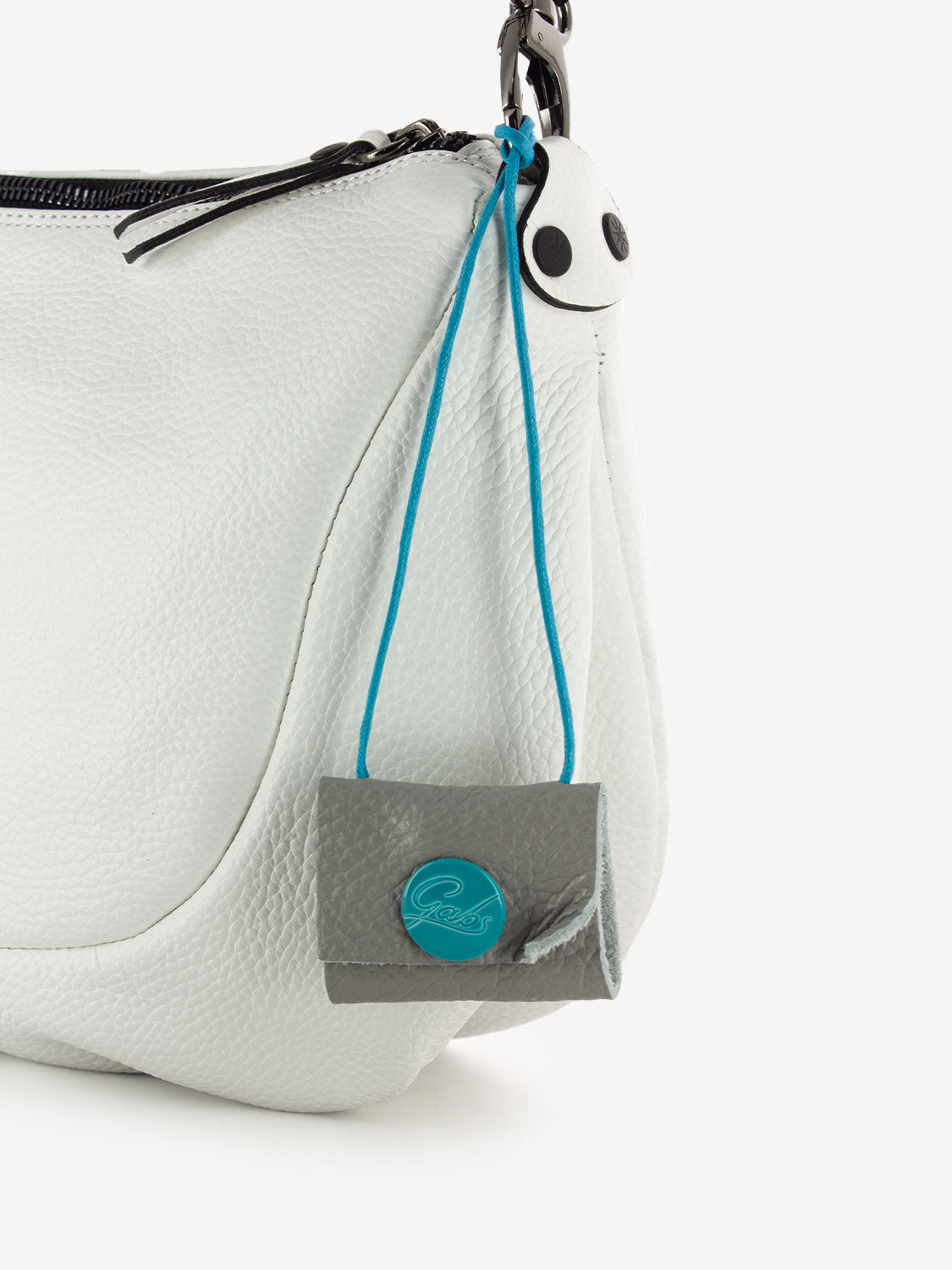Marty M Handbag in White Leather