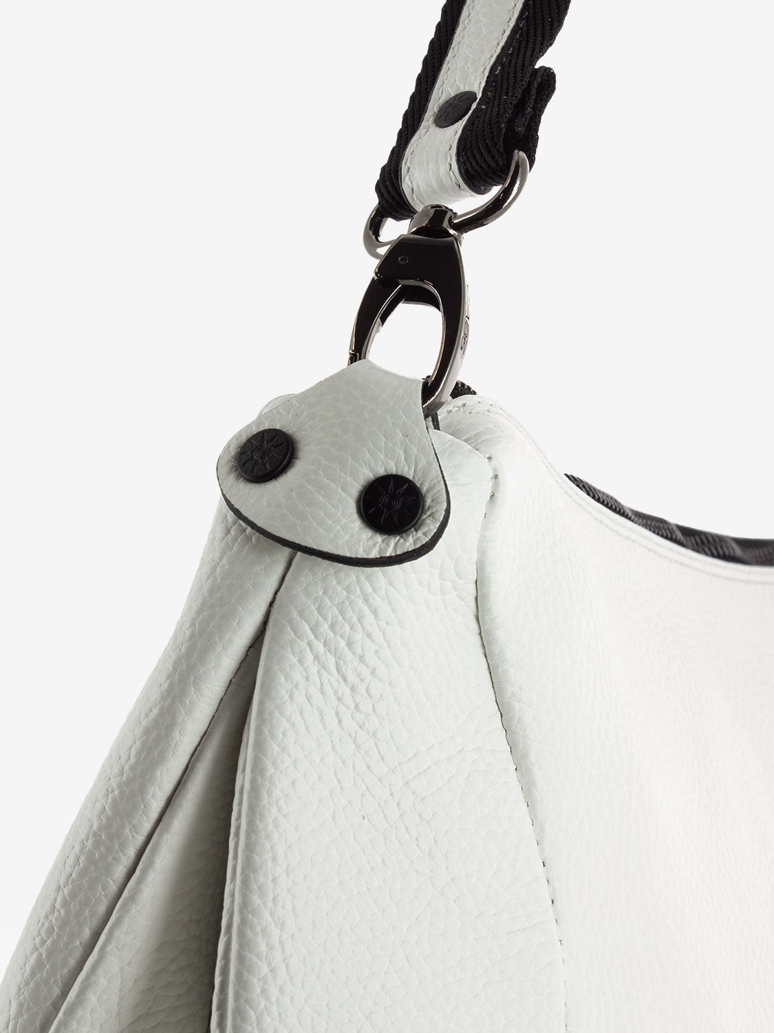 Marty M Handbag in White Leather