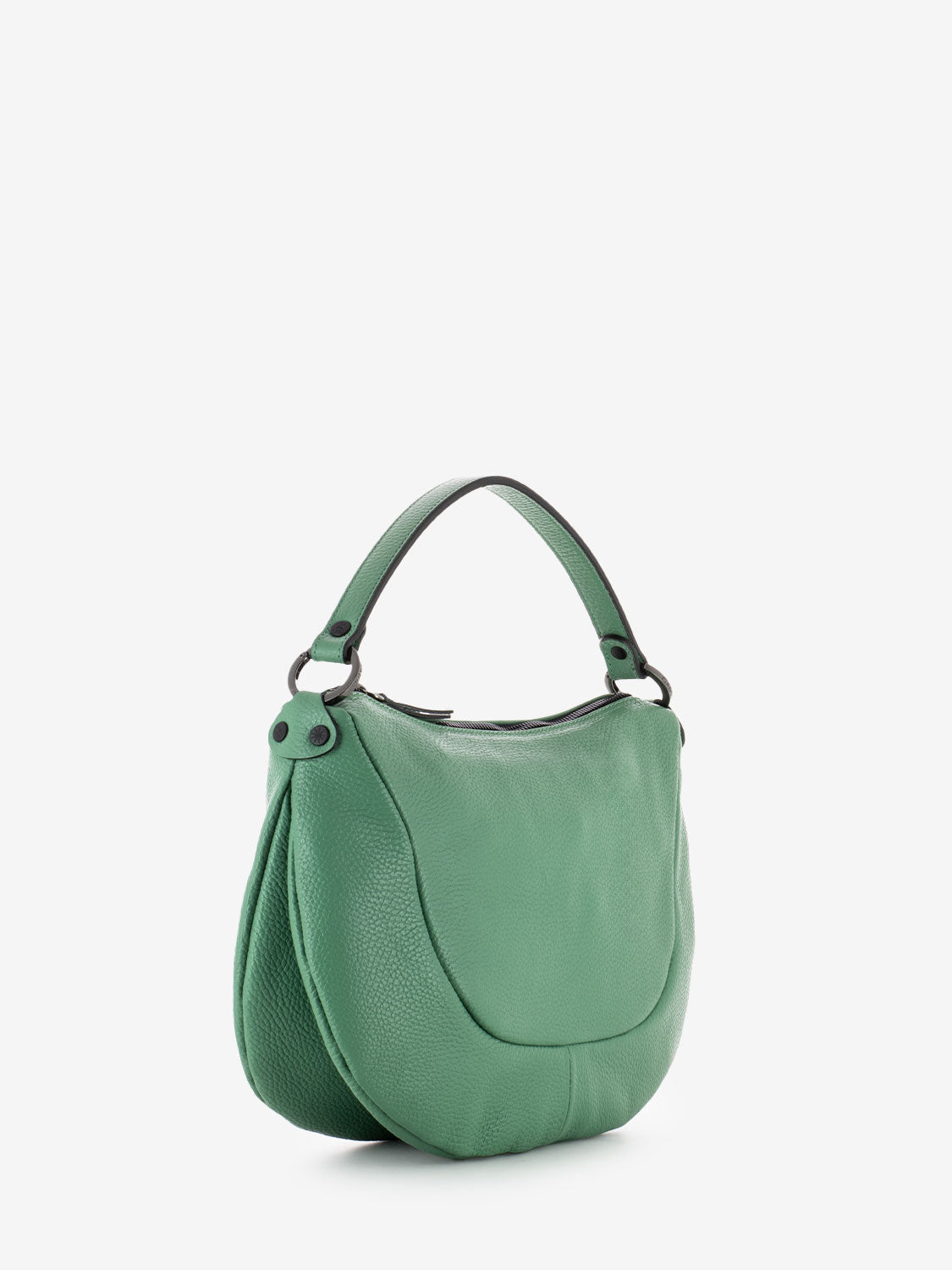 Marty M handbag in philodendron leather