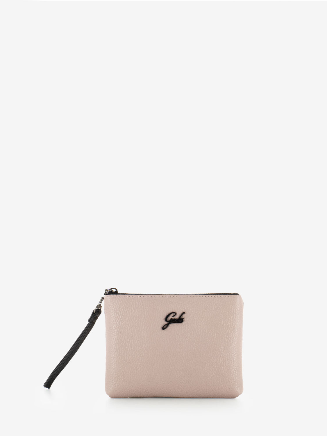 Amina pouch in camellia leather