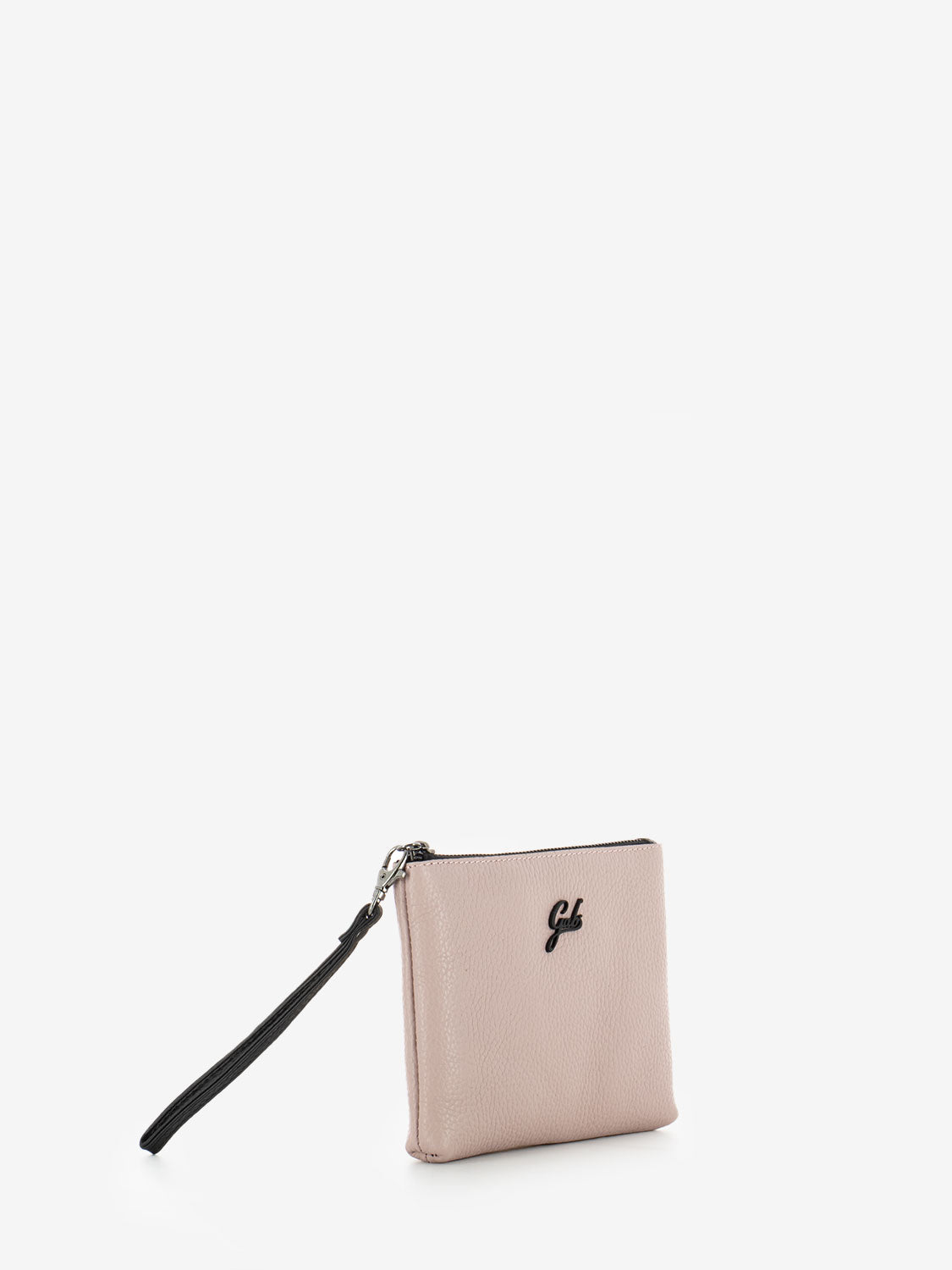 Amina pouch in camellia leather