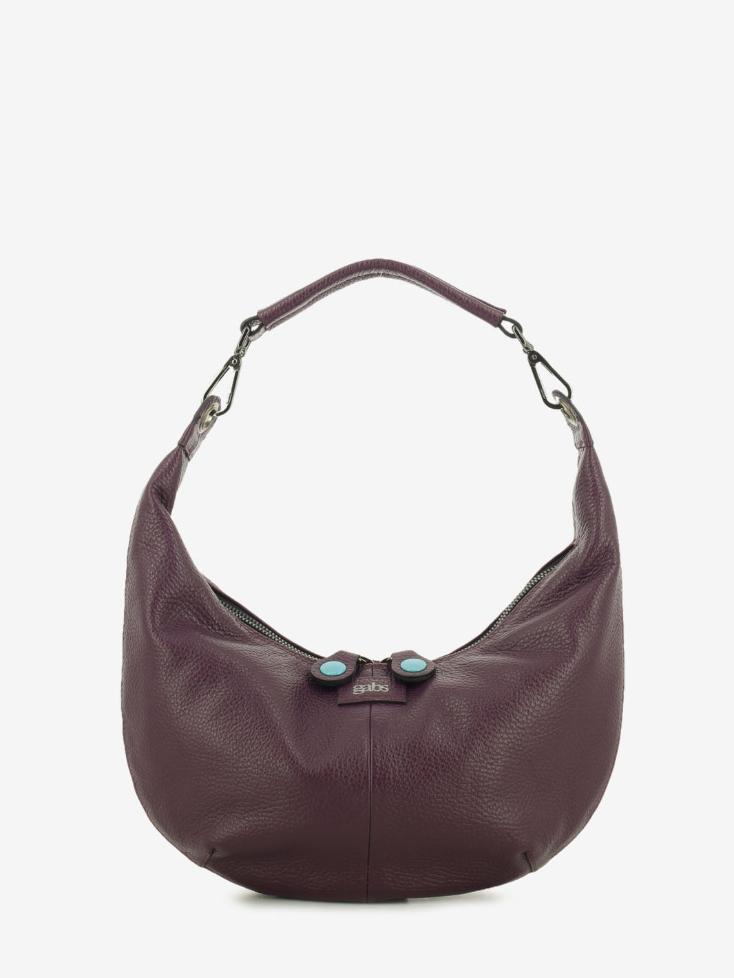 G13 Roundy M in Imperial magenta leather