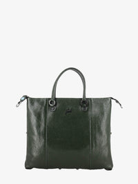G3 Plus M pelle lucida verde