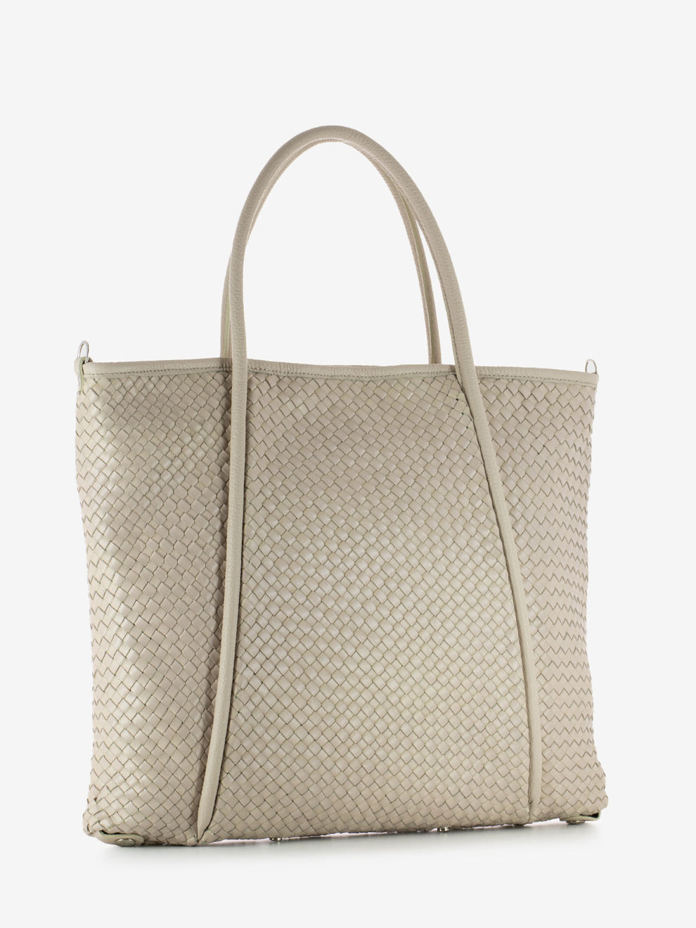 Lydia Wardow Borse Gabs Lydia M Tote Bag Grained Calfskin Beige