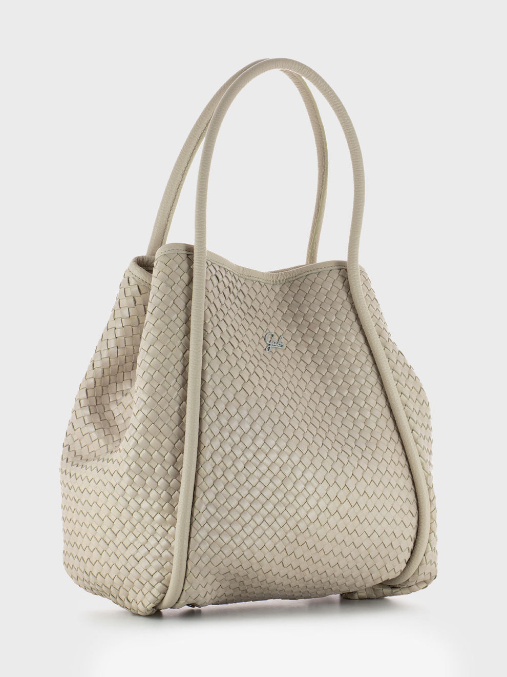 Lydia L bull shell weave
