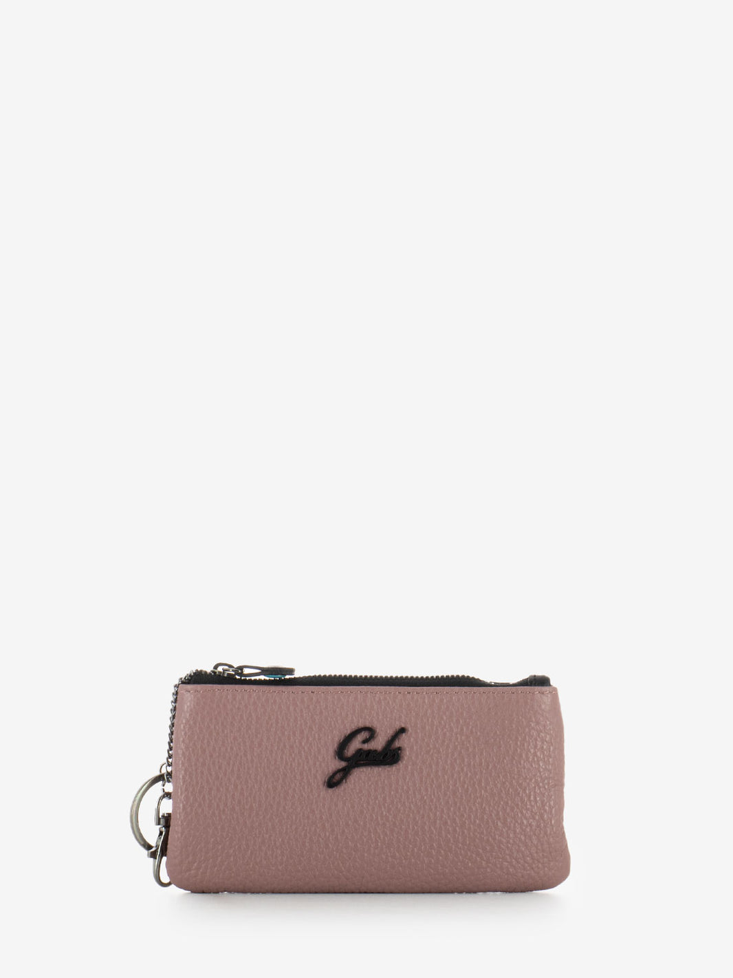 Portachiavi Gkeyholder Plus in pelle martellata magnolia