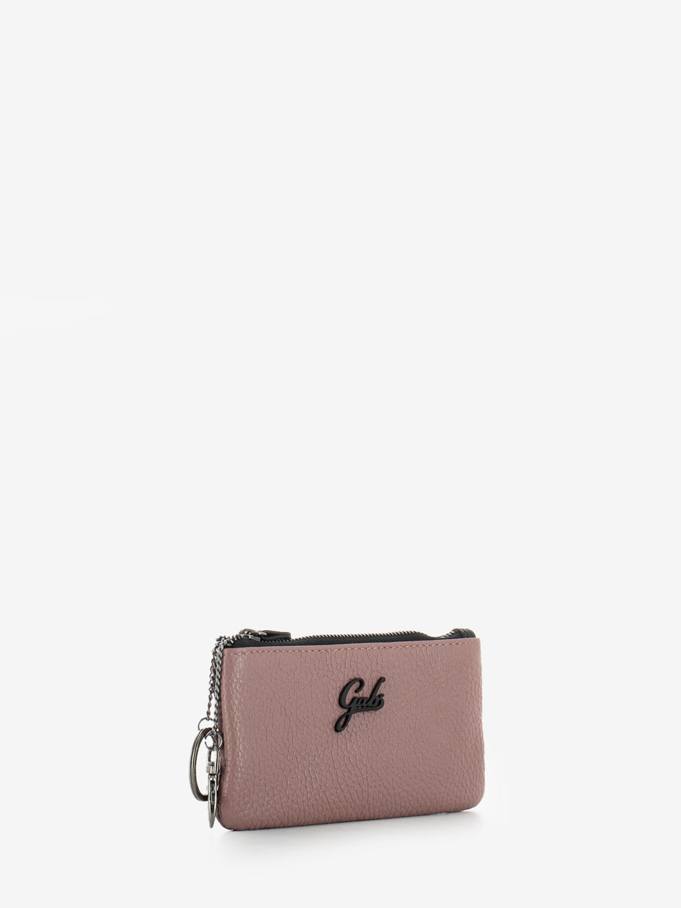 Portachiavi Gkeyholder Plus in pelle martellata magnolia