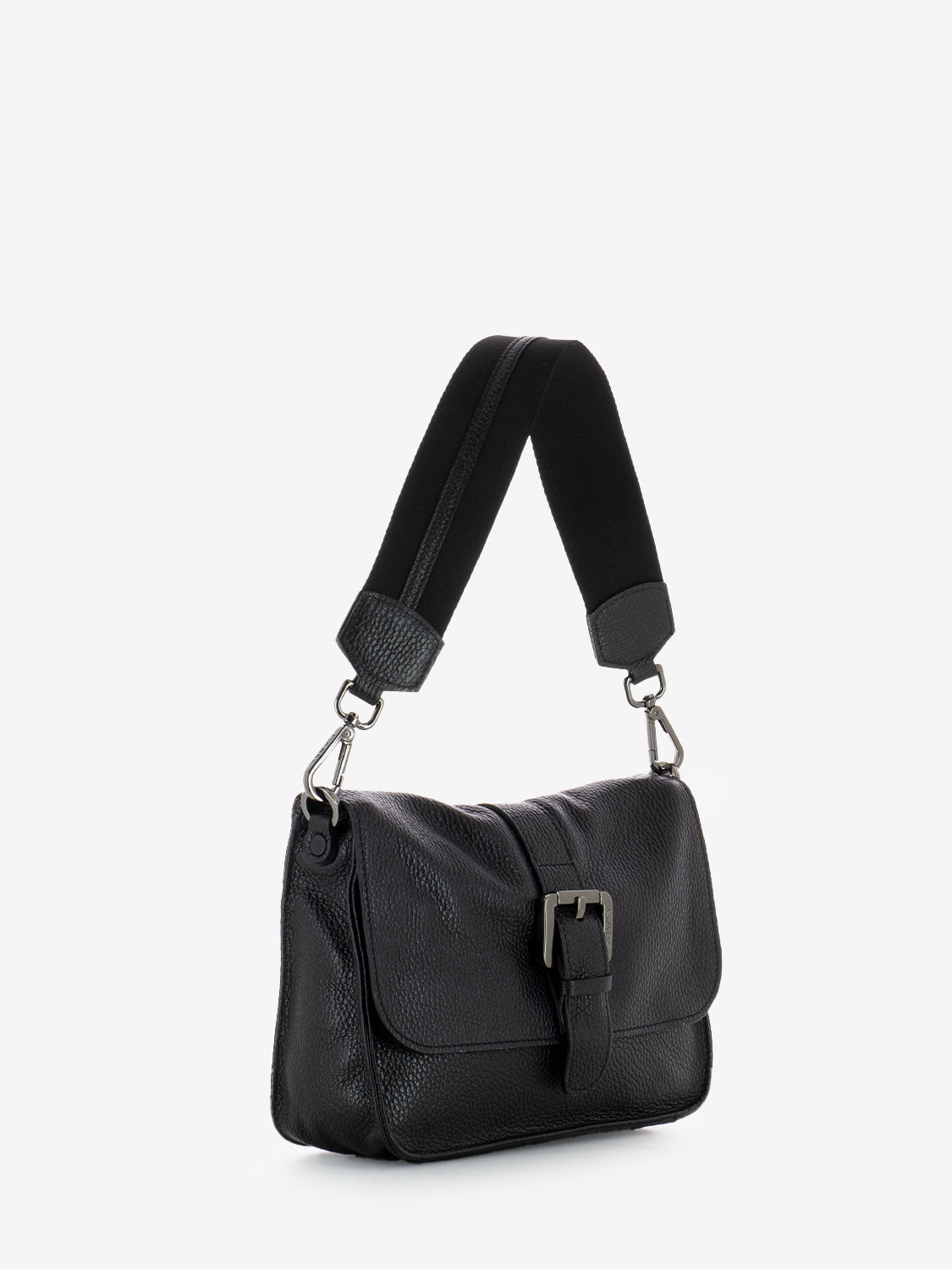 Ivy M shoulder bag with black buckle