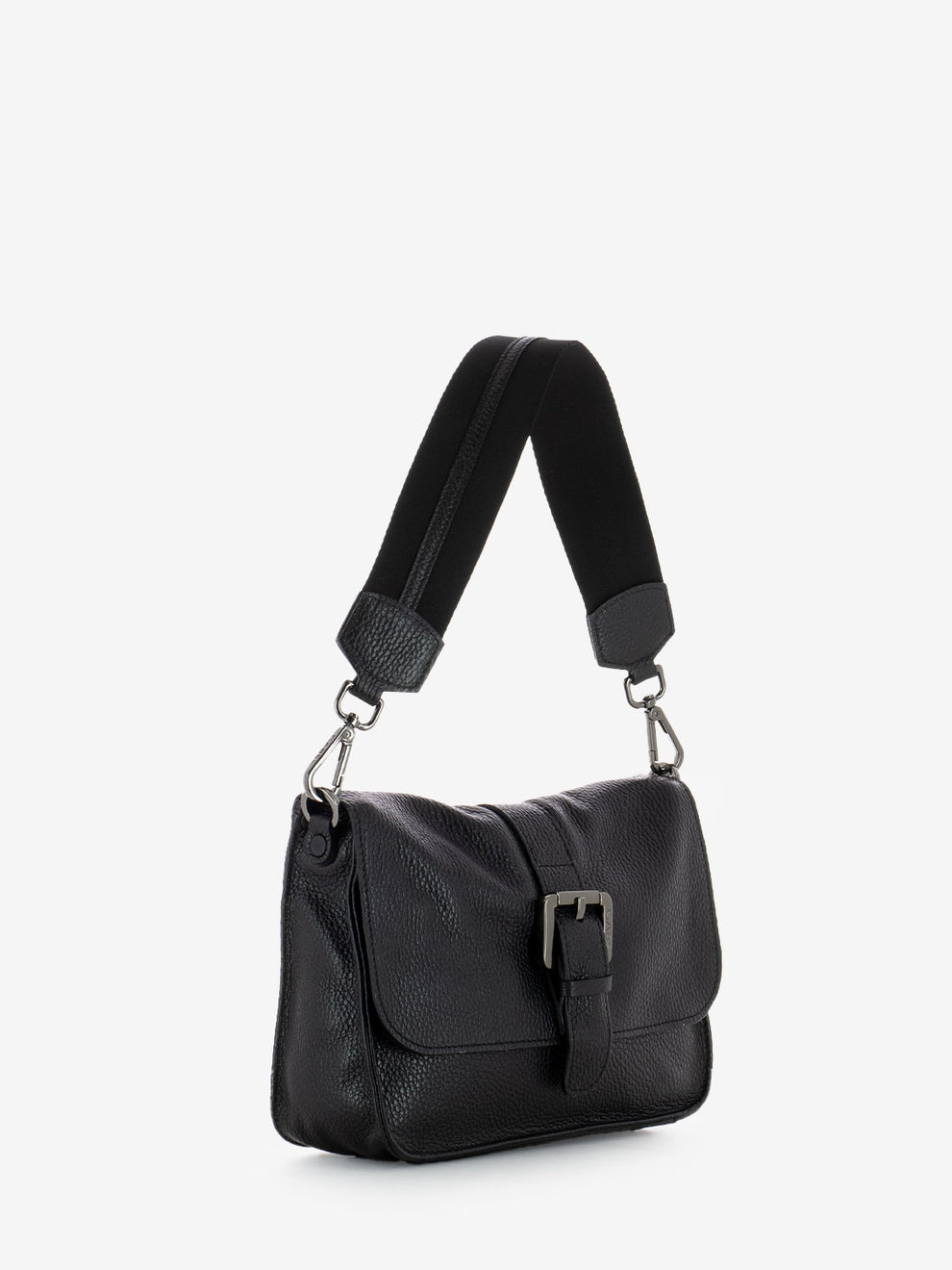 Ivy M shoulder bag with black buckle