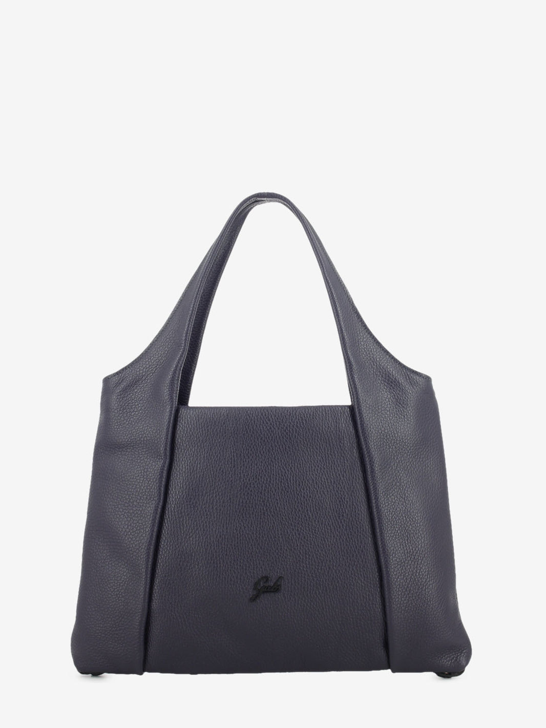 Zeynep M in dark purple leather