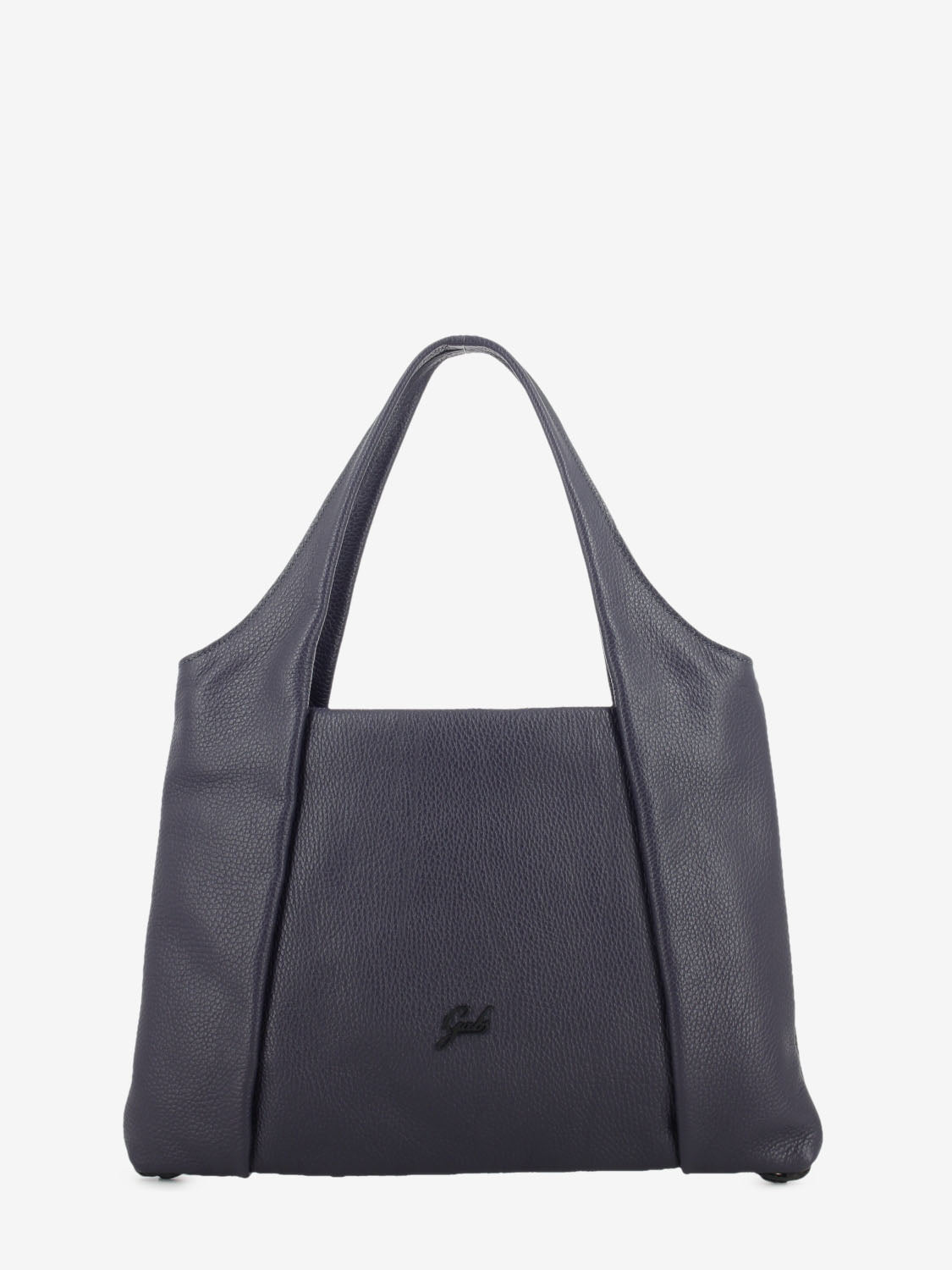 Zeynep M in dark purple leather