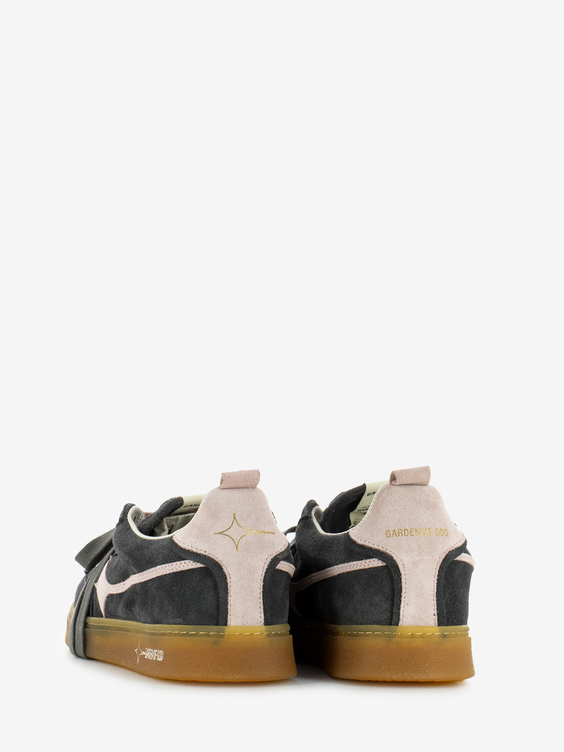 Sneakers Earth in camoscio lavagna