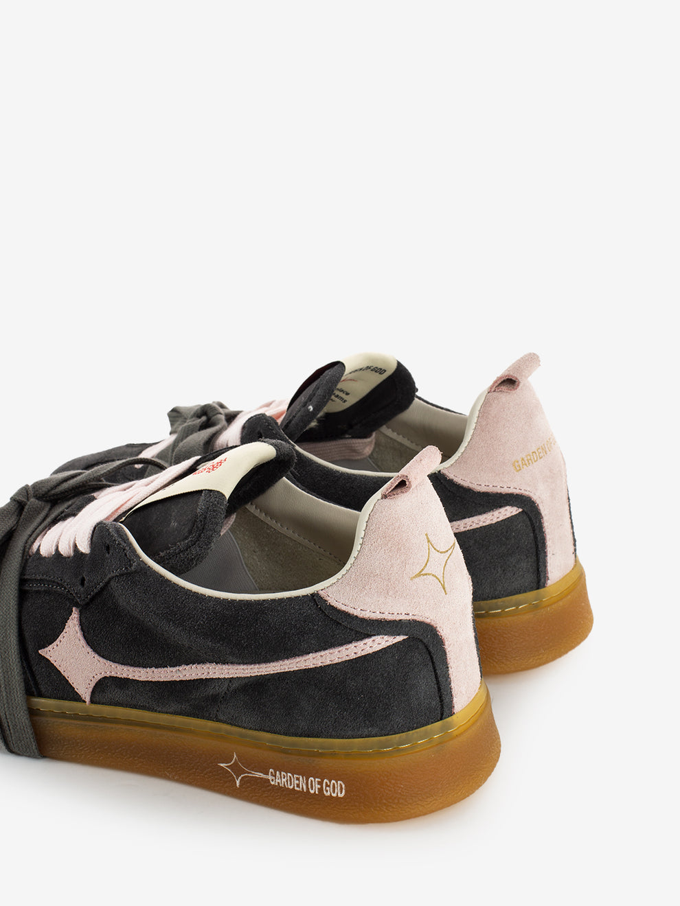 Sneakers Earth in camoscio lavagna