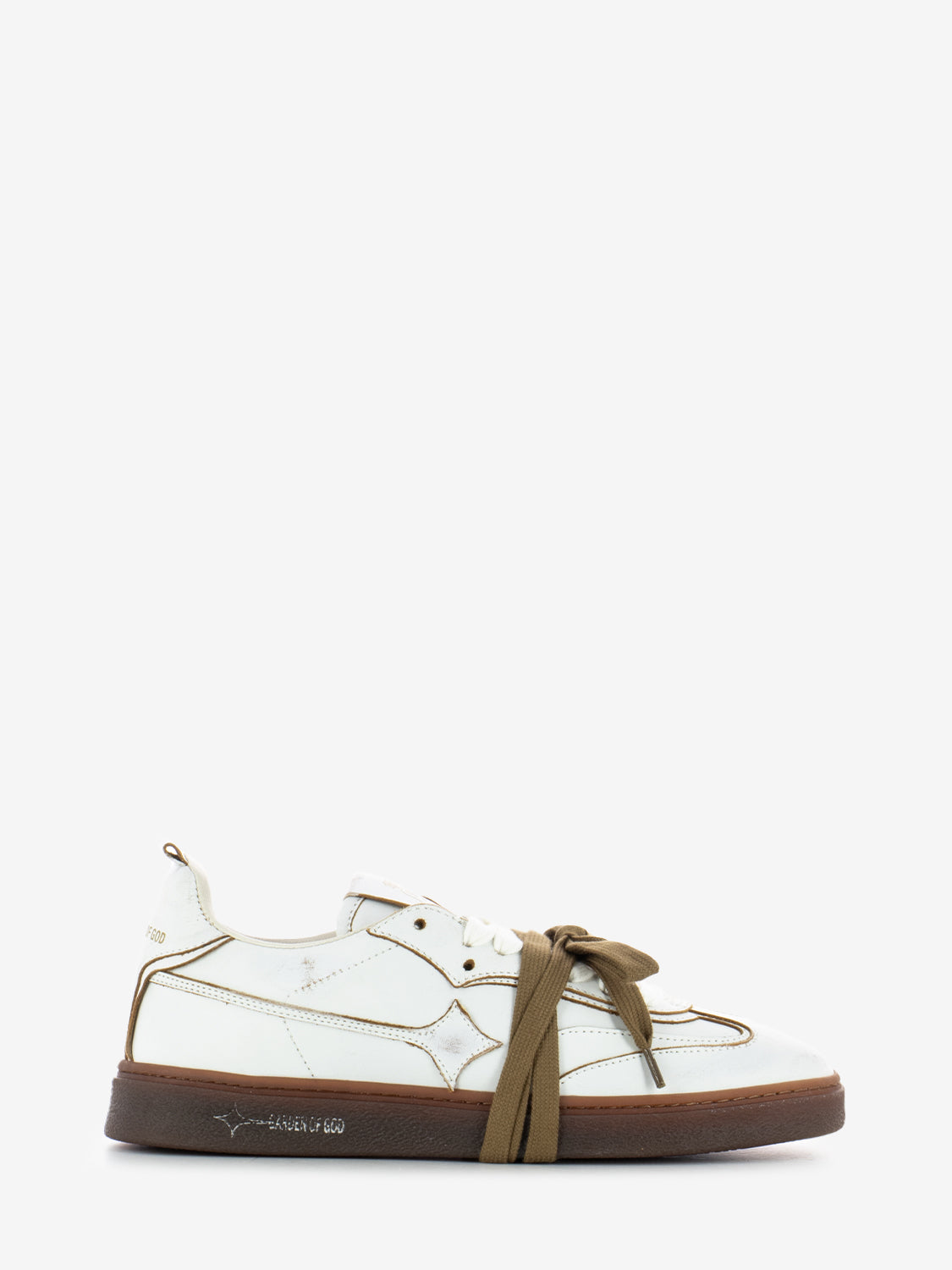 Sneakers Earth in pelle bianco