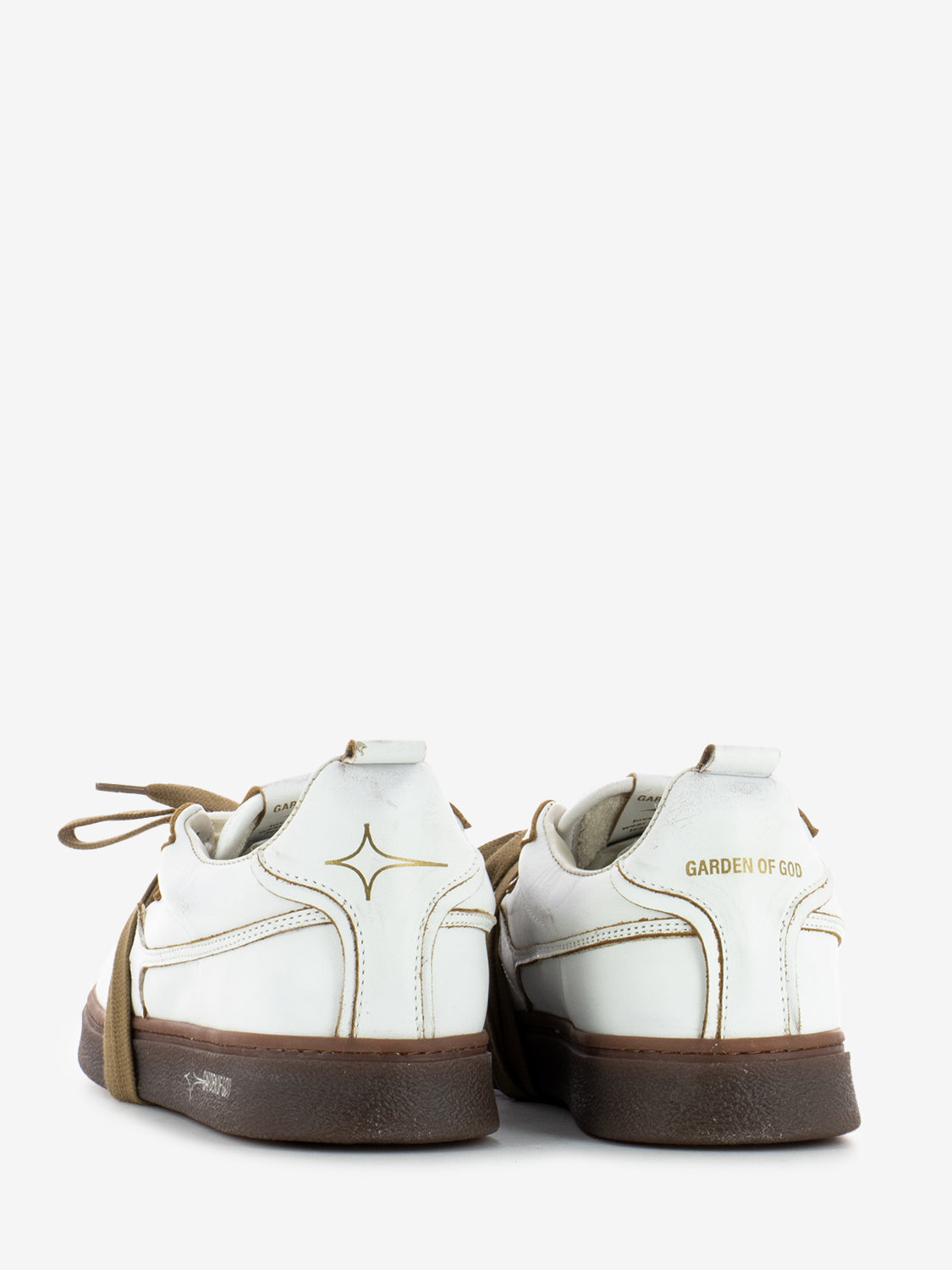 Sneakers Earth in pelle bianco
