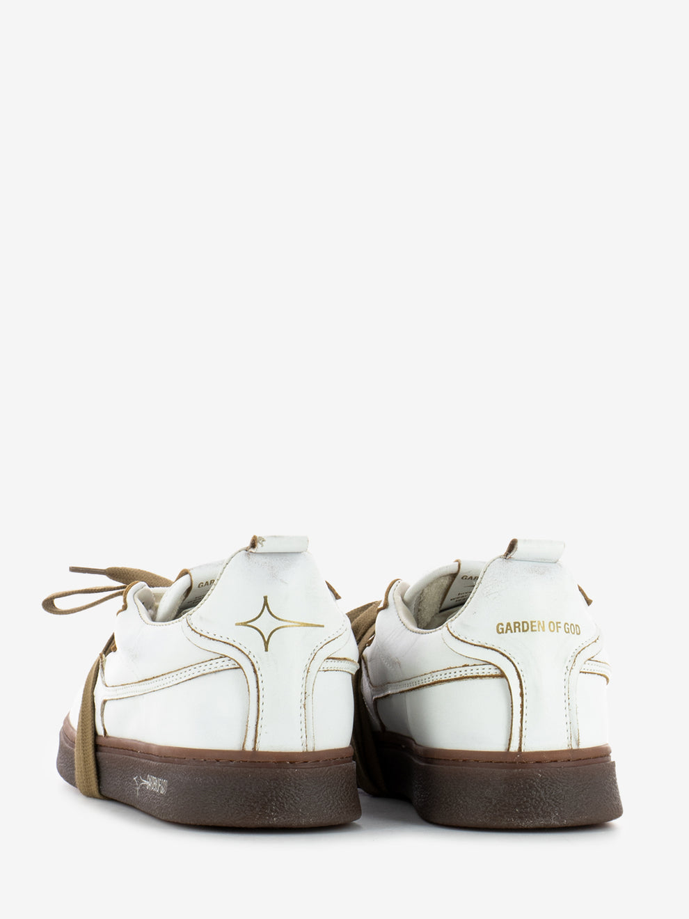 Sneakers Earth in pelle bianco