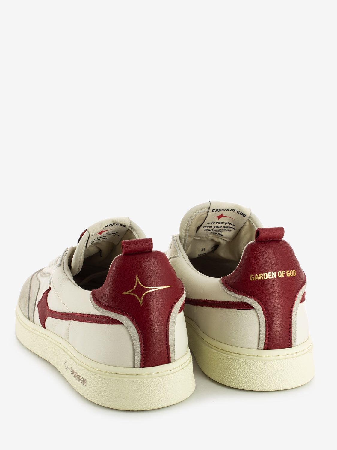 Sneakers Earthlea offwhite / red