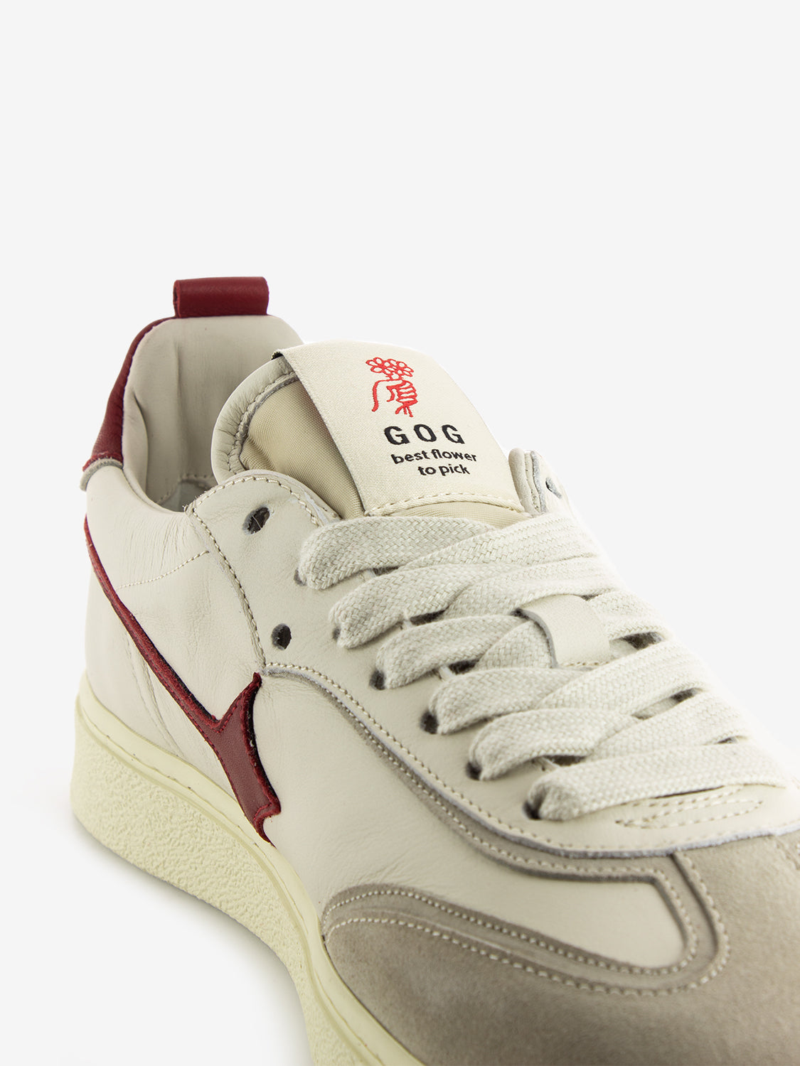 Sneakers Earthlea offwhite / red