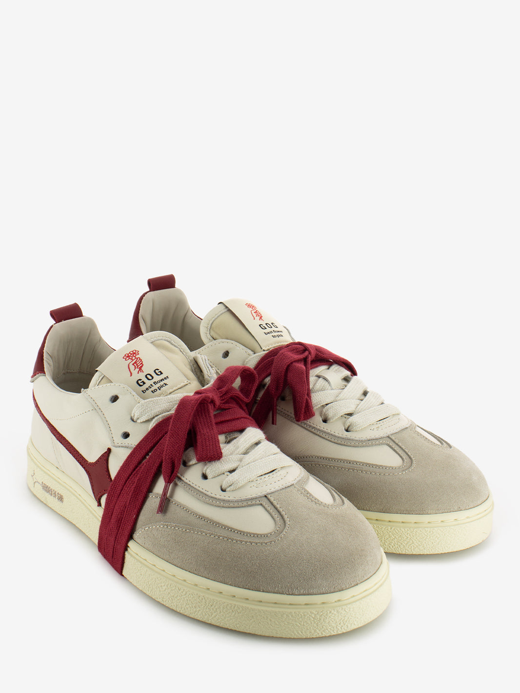 Earthlea sneakers offwhite / red