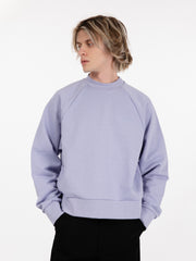 GARMENT WORKSHOP - Crewneck sweater raglan vision purple