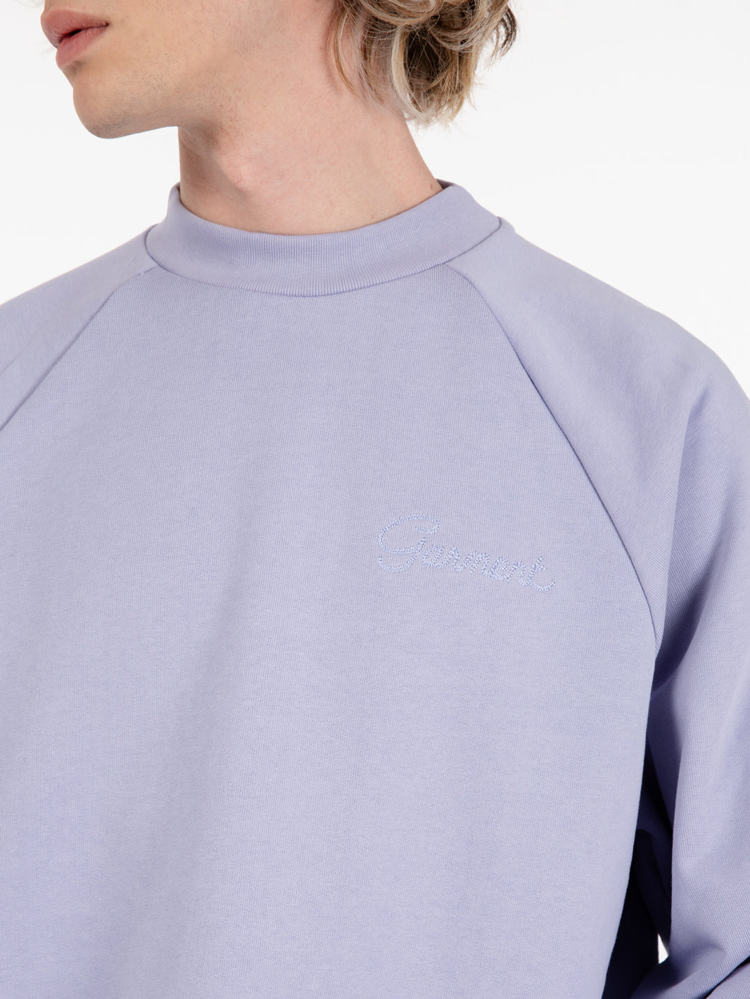 Crewneck sweater raglan vision purple