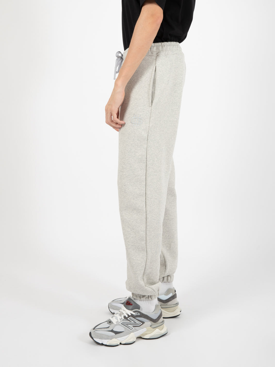Fleece pants heather grey