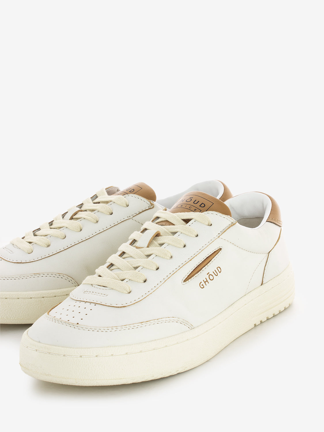 Lido Low white / brown