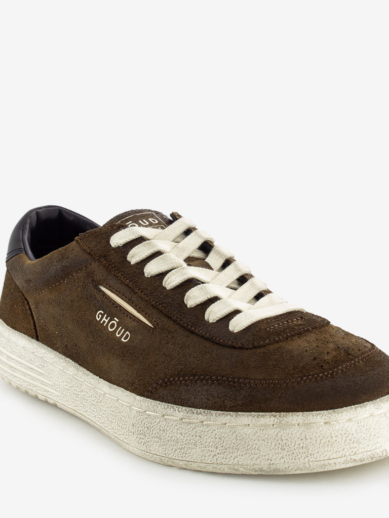 GHOUD - Sneakers Lido brushed - oiled suede brown