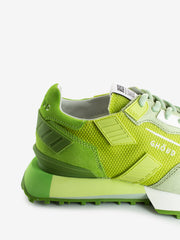 GHOUD - Sneakers Rush Groove degrade acqua green