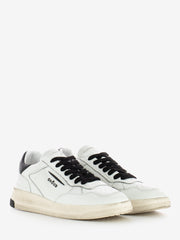 GHOUD - Sneakers Tweener brushed leather white / black