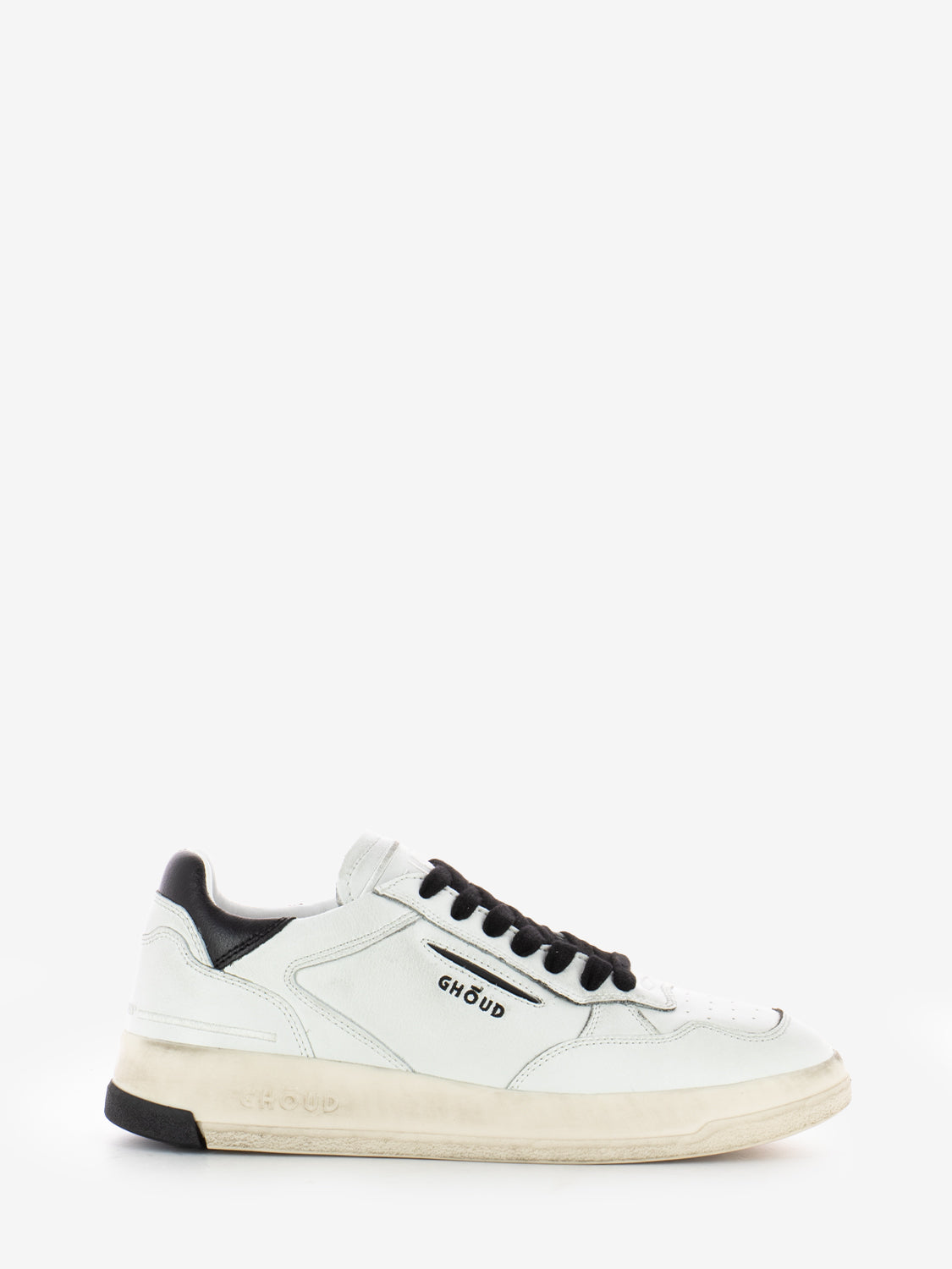 Sneakers Tweener brushed leather white / black