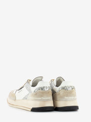 GHOUD - Sneakers Tweener brushed low white / silver