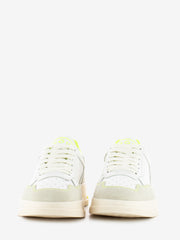 GHOUD - Sneakers Tweener fluo leather white / yellow