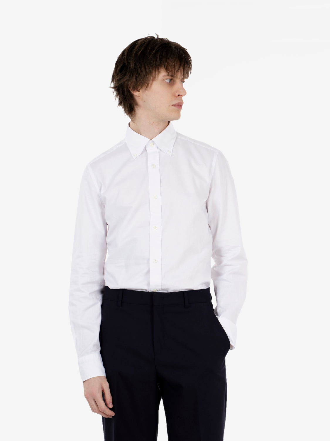 Camicia button-down bianca