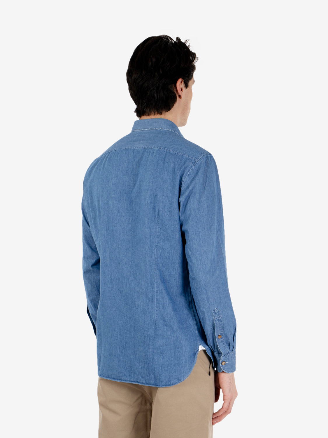 Light denim handmade shirt