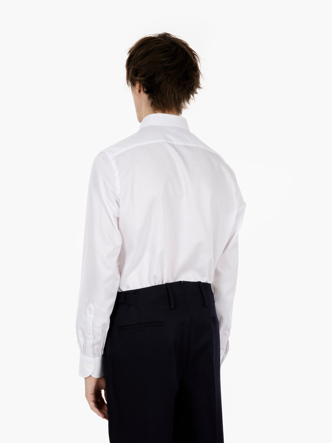 Camicia in cotone bianco